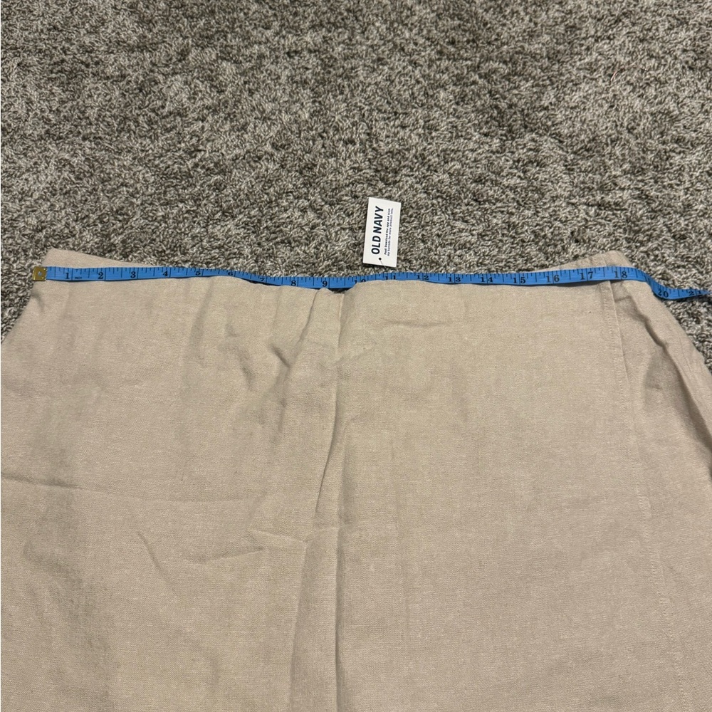 Old Navy Women's linen Skort - Picture 4 of 5